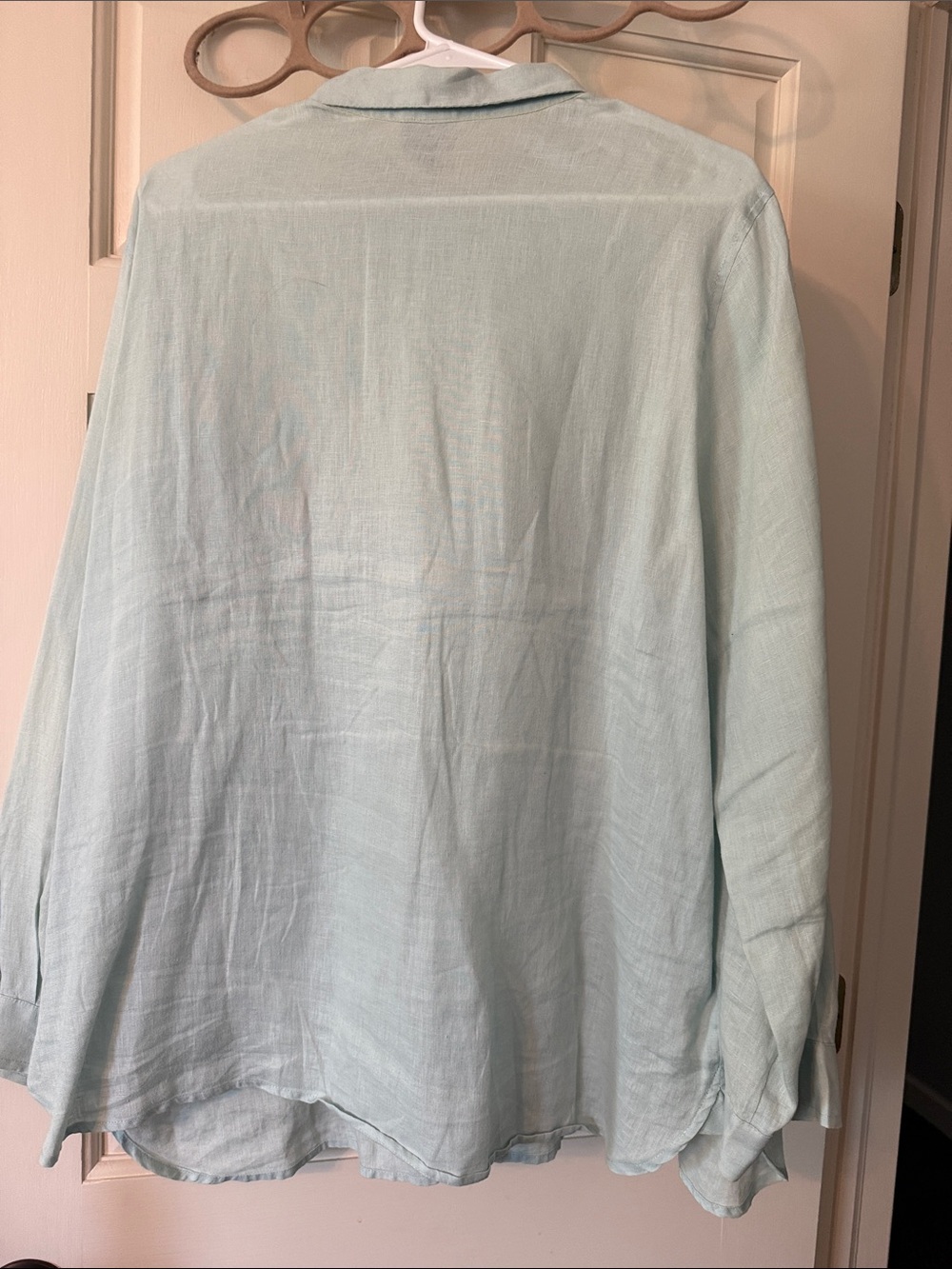 J. Jill Linen Button-Front Blouse - Picture 2 of 2